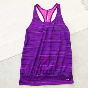 Champion DuoDry Sports Gym Top Purple Pink Sz S